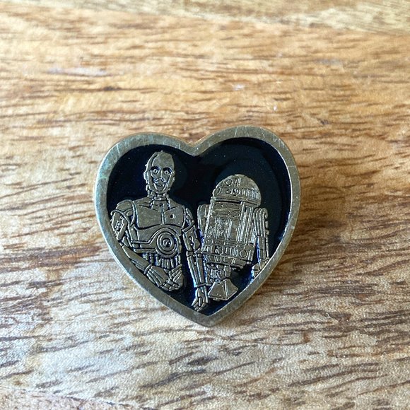 2012 R2D2 CP3O Heart Pin by The Variety Club - Picture 1 of 5